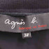 アニエスベー agnes b. FABRIQUE EN FRANCE ワイドフレアスカート レディース 38