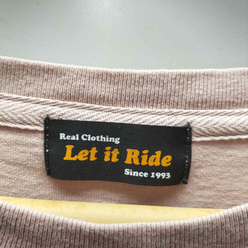 レットイットライド Let it Ride 別注 クルーネック Tシャツ SS 半袖 メンズ JPN:M