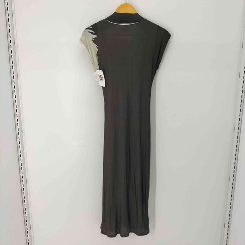 マックスマーラ MAX MARA 白タグ レイヤード ノースリーブワンピース ドレス レディース 42