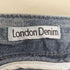 LONDON DENIM ヘリンボーン ブーツカット フレア デニムパンツ メンズ JPN:48