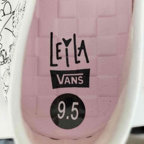 バンズ VANS LEILA コラボ 総柄スリッポン メンズ JPN:26