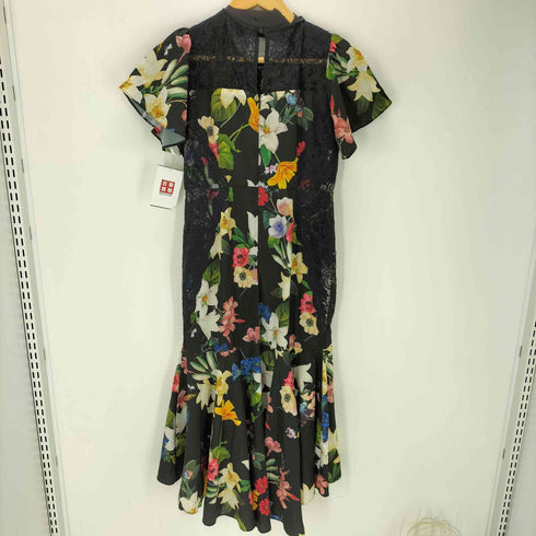 エイミーイストワール eimy istoire Liliumflower レースコンビマーメイドワンピース レディース M