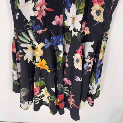エイミーイストワール eimy istoire Liliumflower レースコンビマーメイドワンピース レディース M