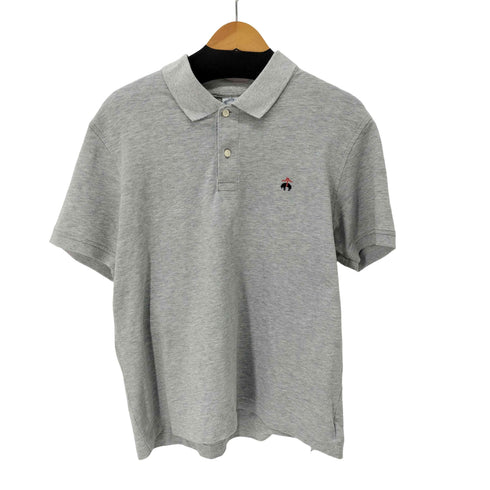 ブルックスブラザーズ BROOKS BROTHERS SLIM FIT ストレッチ 鹿の子 ポロシャツ メンズ import:L