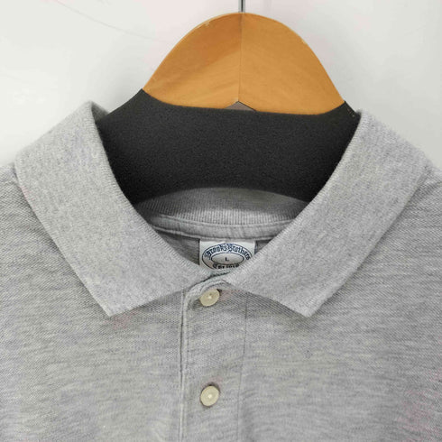 ブルックスブラザーズ BROOKS BROTHERS SLIM FIT ストレッチ 鹿の子 ポロシャツ メンズ import:L