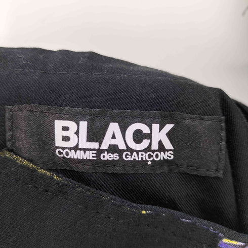 ブラックコムデギャルソン BLACK COMME des GARCONS PUレザー切替 リメイク トートバック メンズ