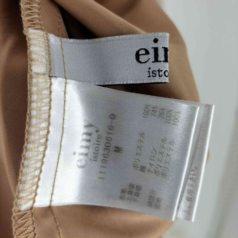 エイミーイストワール eimy istoire マテリアルミックスscarfワンピース レディース M