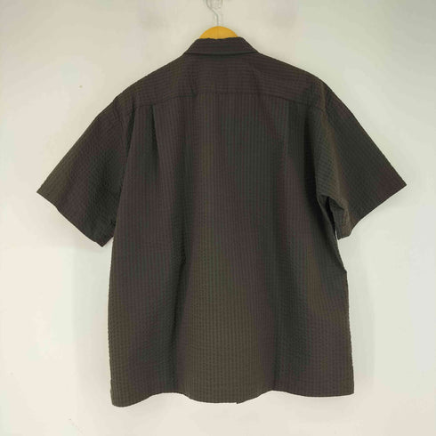 アンドワンダー and wander dry soft seersucker SS shirt メンズ JPN:L