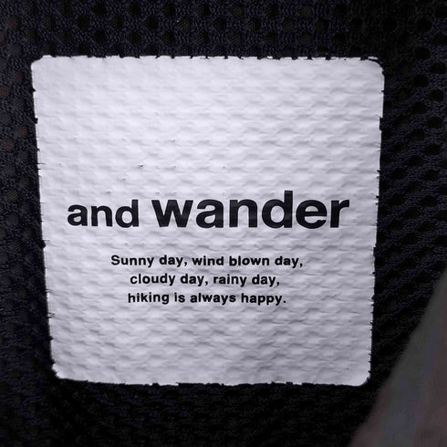 アンドワンダー and wander dry soft seersucker SS shirt メンズ JPN:L