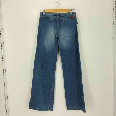 ヒステリックグラマー HYSTERIC GLAMOUR 90-00s KINKY JEANS ウエストレインボー ローライズ ブーツカットデニムパンツ Y2K メンズ S