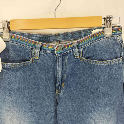 ヒステリックグラマー HYSTERIC GLAMOUR 90-00s KINKY JEANS ウエストレインボー ローライズ ブーツカットデニムパンツ Y2K メンズ S