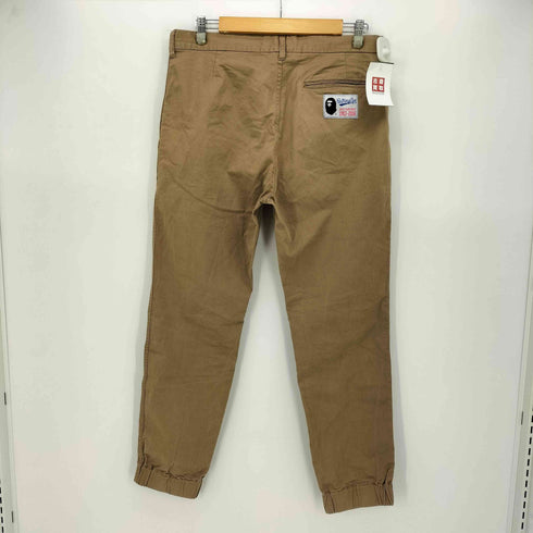 アベイシングエイプ A BATHING APE コットン ツイル ジョガー チノ パンツ メンズ JPN:L