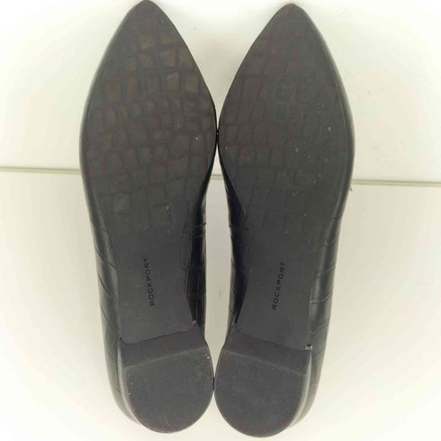 ロックポート ROCKPORT ADELYN BALLET ブラッククロコ レディース JPN:22.5