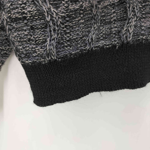 ジュンメン JUN MEN 90-00s 旧タグ ローゲージ ウールニットカーディガン メンズ