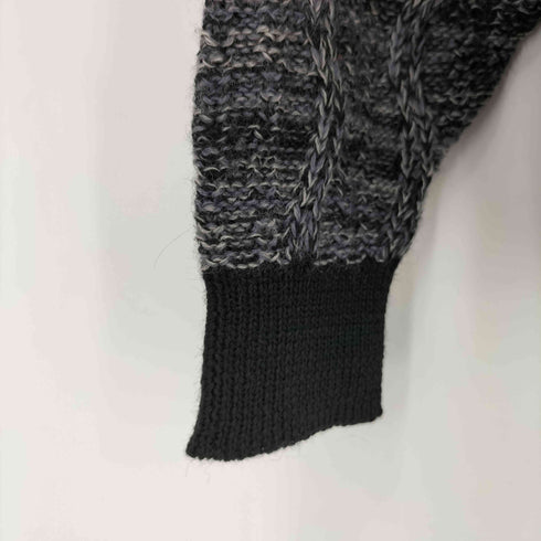 ジュンメン JUN MEN 90-00s 旧タグ ローゲージ ウールニットカーディガン メンズ