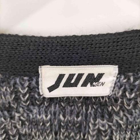ジュンメン JUN MEN 90-00s 旧タグ ローゲージ ウールニットカーディガン メンズ