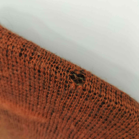 ミスタージュンコ Mr.JUNKO 80-90s モヘヤ混 バイカラー ウールニット メンズ M