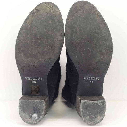 ベレット VELETTO スエードヒールブーツ レディース JPN:38