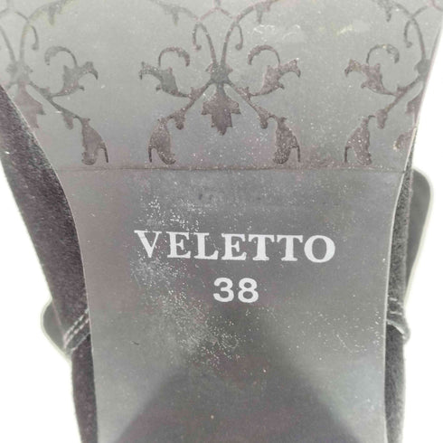 ベレット VELETTO スエードヒールブーツ レディース JPN:38
