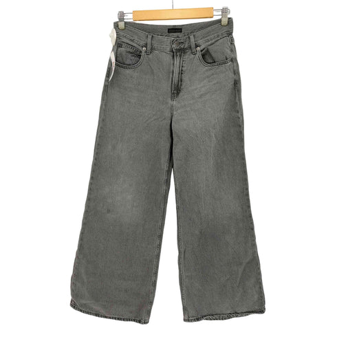 ユニクロ UNIQLO 25SS ドレープワイドフレアジーンズ レディース 26