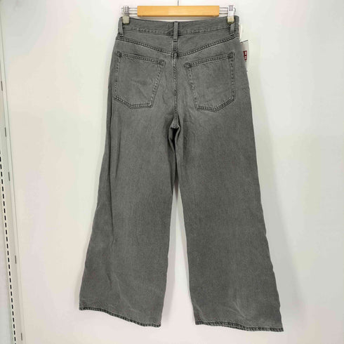 ユニクロ UNIQLO 25SS ドレープワイドフレアジーンズ レディース 26