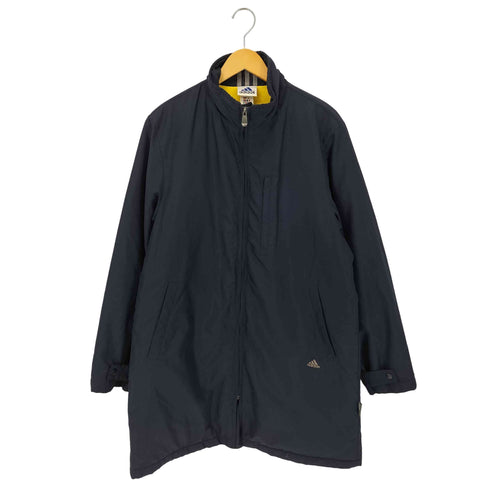 アディダス adidas 00s 白タグ ジップアップ 中綿コート メンズ L