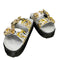 ヴェルサーチジーンズクチュール VERSACE JEANS COUTURE ARIZONA 総柄ストラップサンダル レディース EUR:35