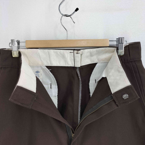 ディッキーズ Dickies 80S USA製 白タグ ウエスト折込 ワークパンツ メンズ 34 32