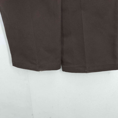 ディッキーズ Dickies 80S USA製 白タグ ウエスト折込 ワークパンツ メンズ 34 32