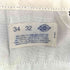 ディッキーズ Dickies 80S USA製 白タグ ウエスト折込 ワークパンツ メンズ 34 32