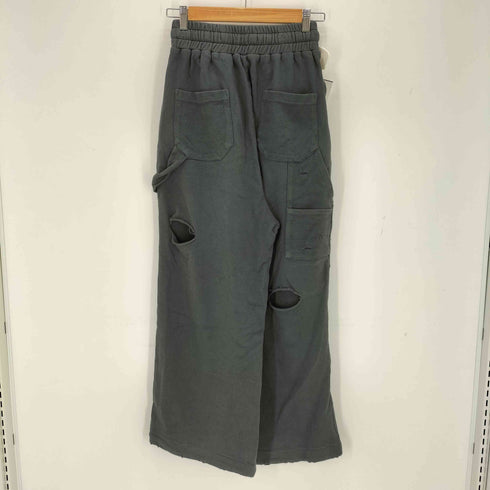 デストロイ ダブルニースウェットパンツ メンズ
