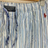 ポロラルフローレン POLO RALPH LAUREN CLASSIC UNDERWEAR ポニー刺繍 ドローコード ストライプ パジャマ パンツ メンズ M
