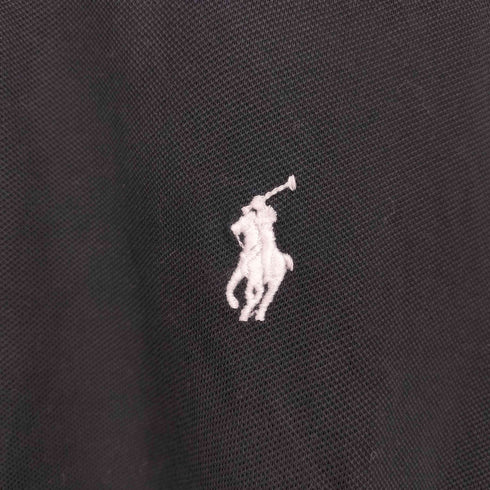 ポロラルフローレン POLO RALPH LAUREN SLIM FIT PIMA STRETCH MESH ポニー刺繍 長袖ポロシャツ メンズ import:M