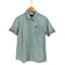 ポロラルフローレン POLO RALPH LAUREN インド製 ロゴパッチ 半袖シャンブレーシャツ メンズ import:XL