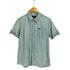 ポロラルフローレン POLO RALPH LAUREN インド製 ロゴパッチ 半袖シャンブレーシャツ メンズ import:XL