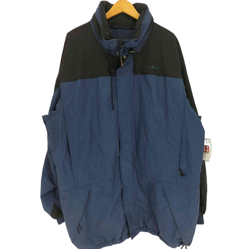 エルエルビーン L.L.Bean ロゴ刺繍 切替 2WAY ナイロン マウンテン ジャケット メンズ import:XXL