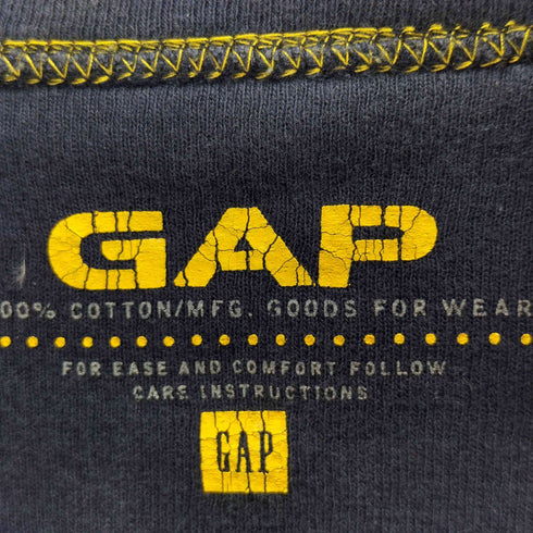 ギャップ Gap 90S クルーネックL/S サーマルカットソー メンズ JPN:L