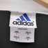 アディダス adidas 90-00S カナダ製 パフォーマンス ロゴ 刺繍 ストライプ柄 S/S Tシャツ メンズ import:L