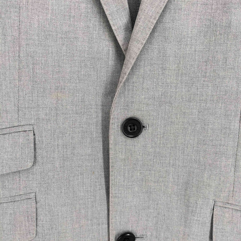 バーバリーブラックレーベル BURBERRY BLACK LABEL コットン 2B テーラードジャケット 背抜き ノバチェック メンズ import:S