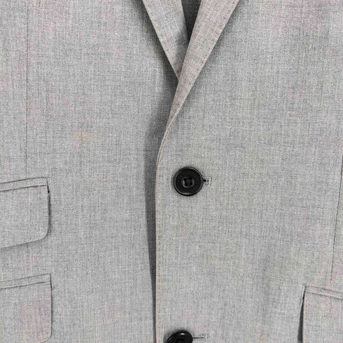 バーバリーブラックレーベル BURBERRY BLACK LABEL コットン 2B テーラードジャケット 背抜き ノバチェック メンズ import:S