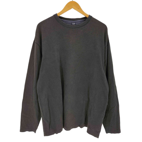 ギャップ Gap 00S クルーネックL/S サーマルカットソー メンズ import:XL