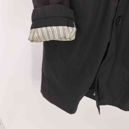 バーバリーブラックレーベル BURBERRY BLACK LABEL ライナー付き ステンカラーコート 裏地ノバチェック キルティング メンズ import:M