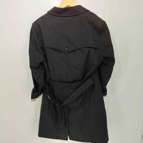 バーバリーブラックレーベル BURBERRY BLACK LABEL ライナー付き ステンカラーコート 裏地ノバチェック キルティング メンズ import:M