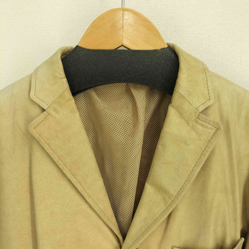 ジュンメン JUN MEN 牛革 3B レザー テーラードジャケット 背抜き メッシュ メンズ JPN:M