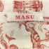 エムエーエスユー MASU 23AW COMIC TOILE DE JOUY ASCOT TIE RED メンズ