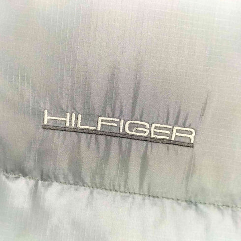 トミーヒルフィガー TOMMY HILFIGER ロゴ刺繍 ジップアップ ダウンジャケット メンズ import:S