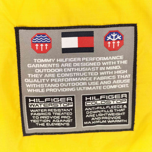 トミーヒルフィガー TOMMY HILFIGER ロゴ刺繍 ジップアップ ダウンジャケット メンズ import:S