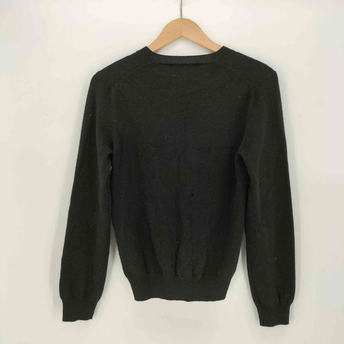 プレイコムデギャルソン PLAY COMME des GARCONS ハート ワッペン Vネック L/S プルオーバー ニット メンズ JPN:M