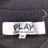 プレイコムデギャルソン PLAY COMME des GARCONS ハート ワッペン Vネック L/S プルオーバー ニット メンズ JPN:M