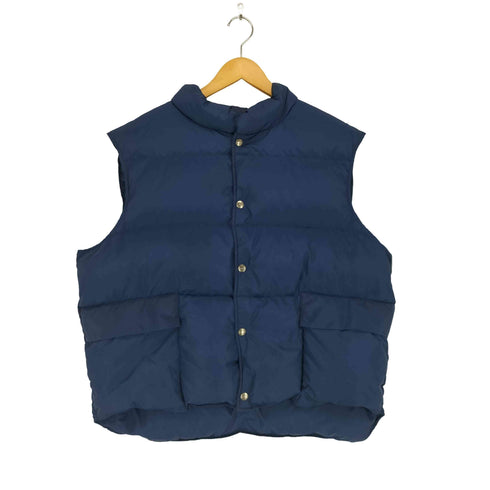 ウールリッチ WOOLRICH 80S USA製 スナップボタン ダウンベスト メンズ